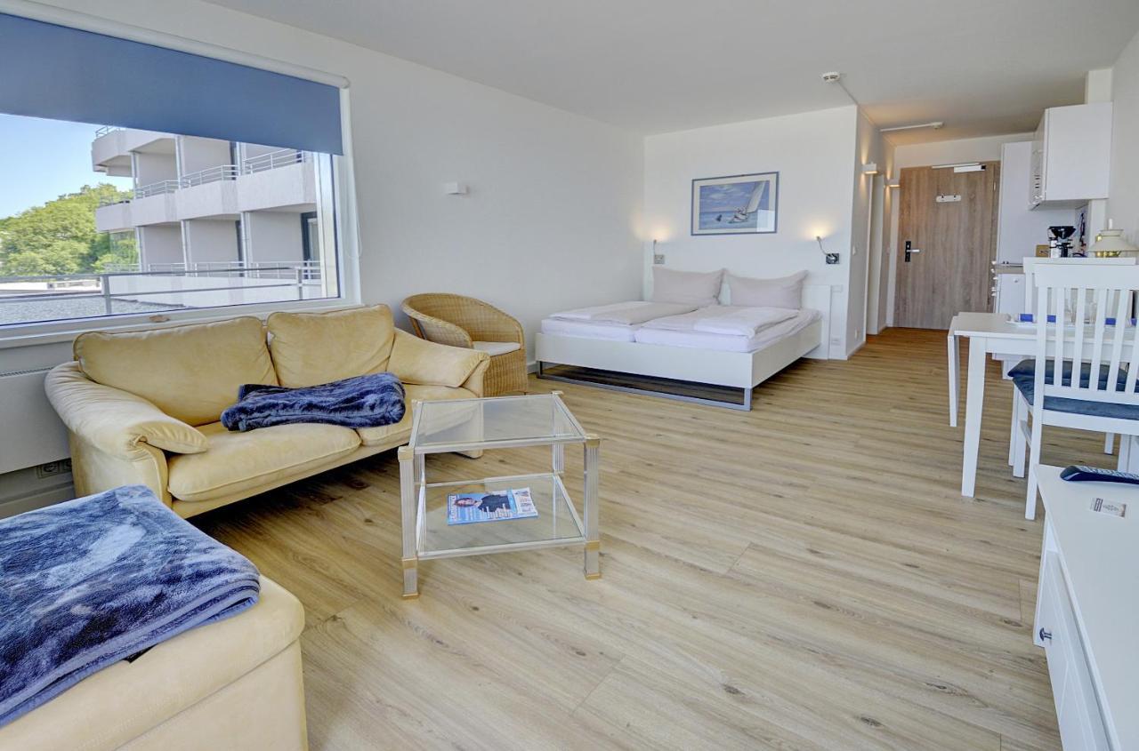 Fewo1846 Intermar - Strandbude - Studioapartment Mit Balkon Und Meerblick 글룩스부르크 외부 사진