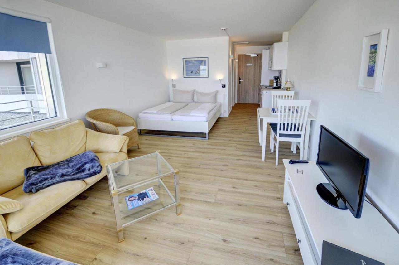Fewo1846 Intermar - Strandbude - Studioapartment Mit Balkon Und Meerblick 글룩스부르크 외부 사진
