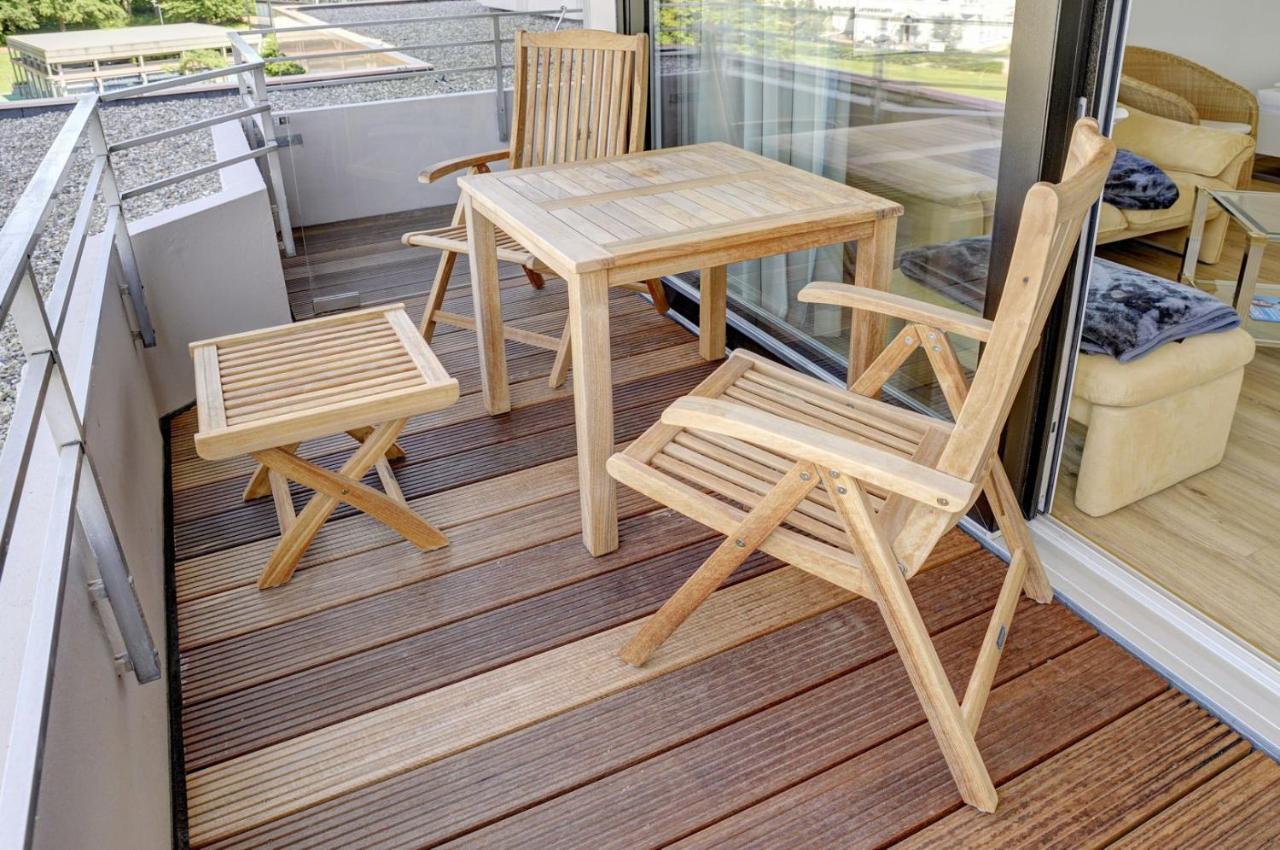 Fewo1846 Intermar - Strandbude - Studioapartment Mit Balkon Und Meerblick 글룩스부르크 외부 사진