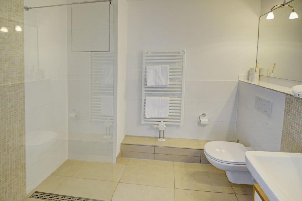 Fewo1846 Intermar - Strandbude - Studioapartment Mit Balkon Und Meerblick 글룩스부르크 외부 사진