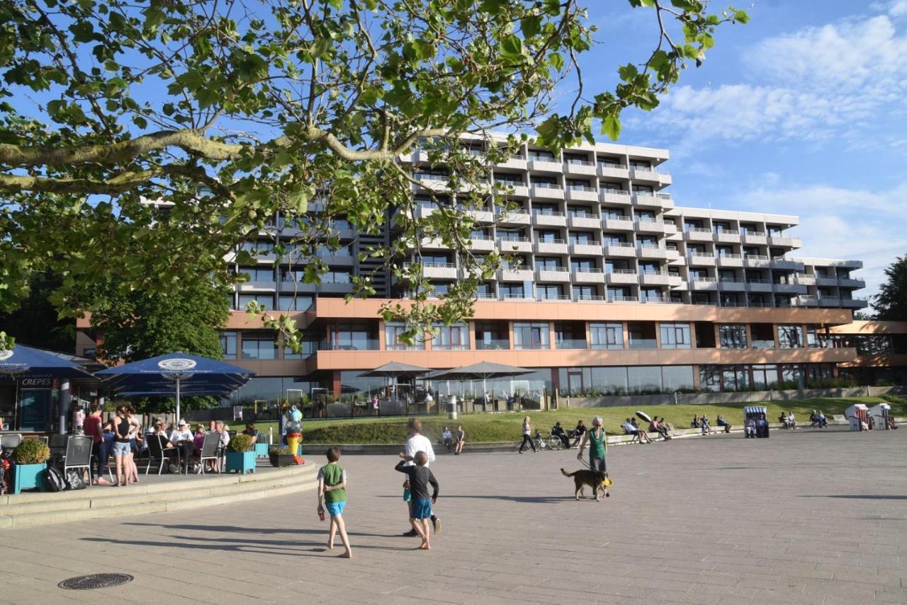 Fewo1846 Intermar - Strandbude - Studioapartment Mit Balkon Und Meerblick 글룩스부르크 외부 사진